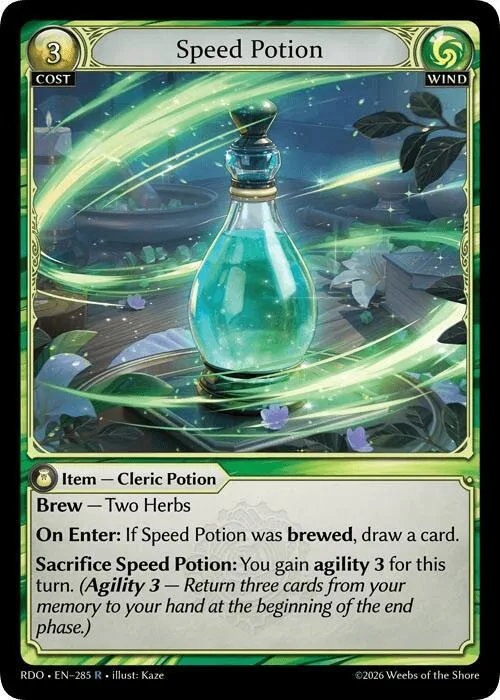 Speed Potion #285 – Radiant Origins