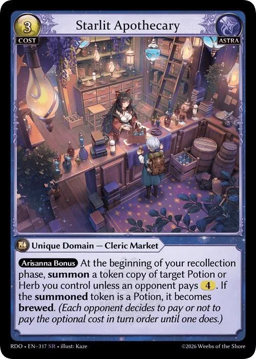 Starlit Apothecary #317 – Radiant Origins