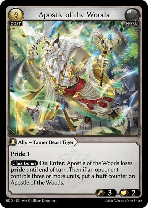 Apostle of the Woods (Curio Foil) #46 – Radiant Origins