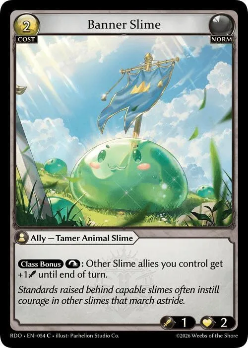 Banner Slime (Curio Foil) #54 – Radiant Origins