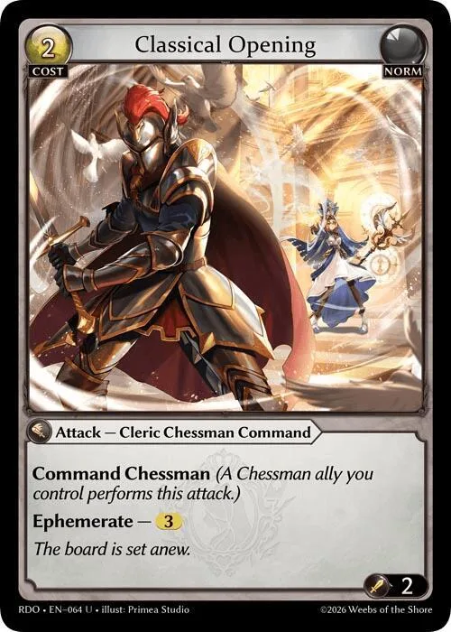 Classical Opening (Curio Foil) #64 – Radiant Origins
