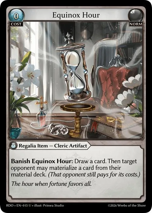 Equinox Hour (Curio Foil) #15 – Radiant Origins