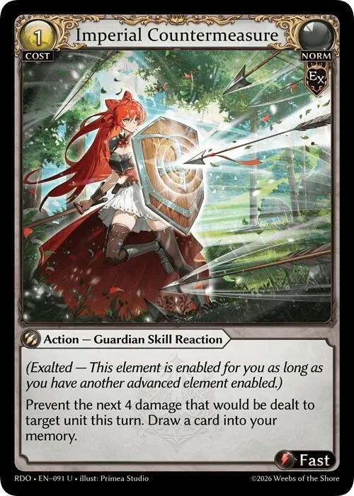 Imperial Countermeasure (Curio Foil) #91 – Radiant Origins