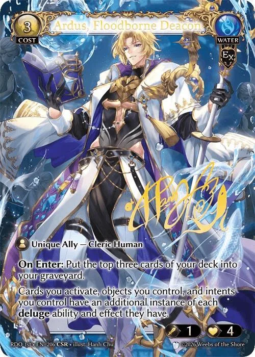 Ardus, Floodborne Deacon (CSR) #206 – Radiant Origins