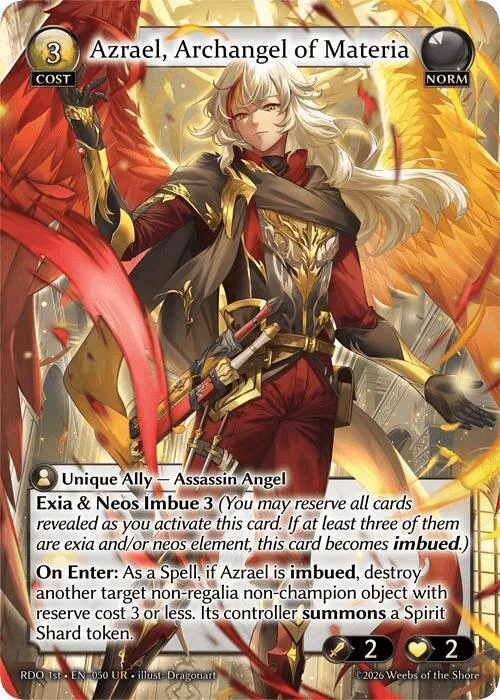 Azrael, Archangel of Materia #50 – Radiant Origins
