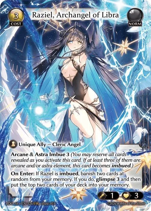Raziel, Archangel of Libra #126 – Radiant Origins