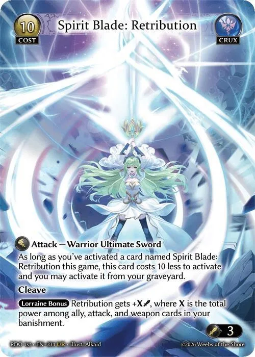 Spirit Blade: Retribution #334 – Radiant Origins
