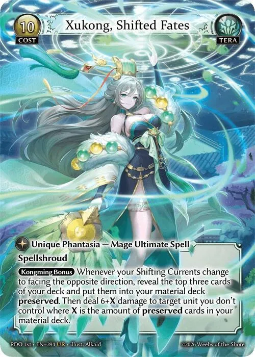 Xukong, Shifted Fates (CSR) #394 – Radiant Origins