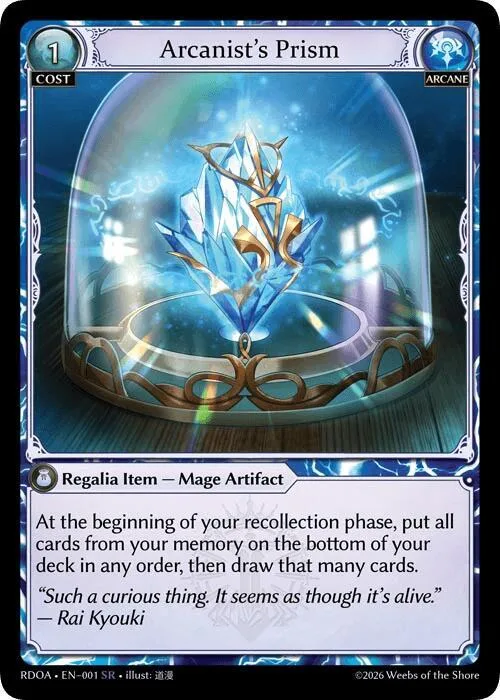 Arcanist's Prism #1 – Radiant Origins