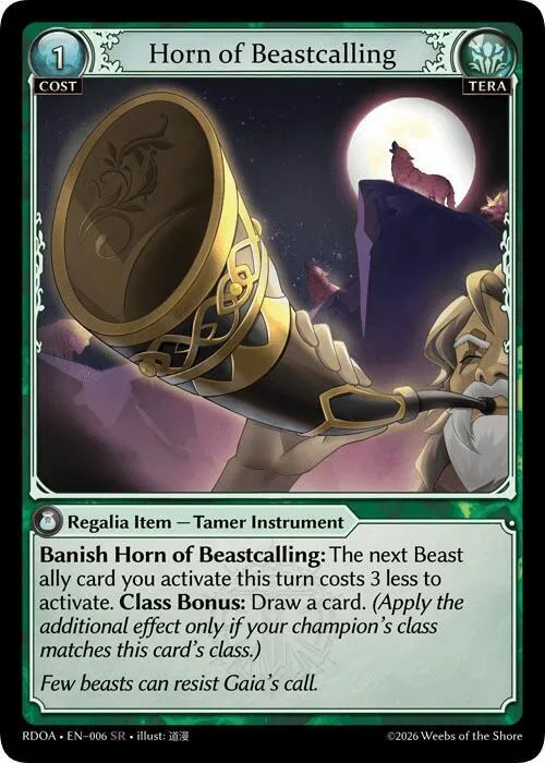 Horn of Beastcalling #6 – Radiant Origins