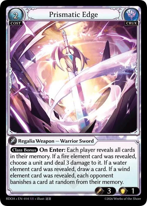 Prismatic Edge #14 – Radiant Origins
