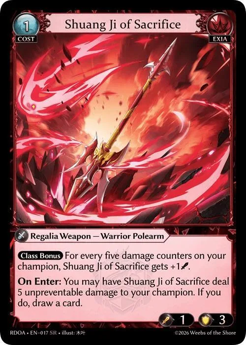 Shuang Ji of Sacrifice #17 – Radiant Origins