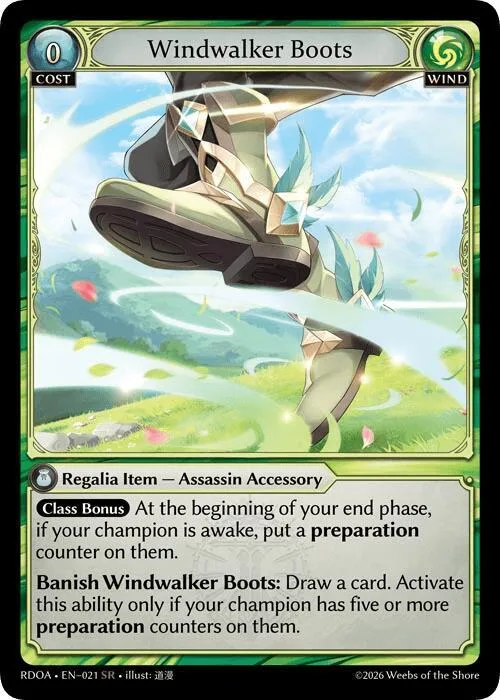 Windwalker Boots #21 – Radiant Origins