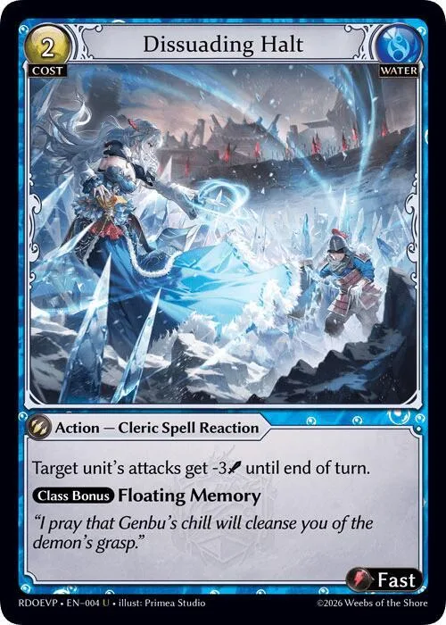 Dissuading Halt #4 – Radiant Origins Event Pack