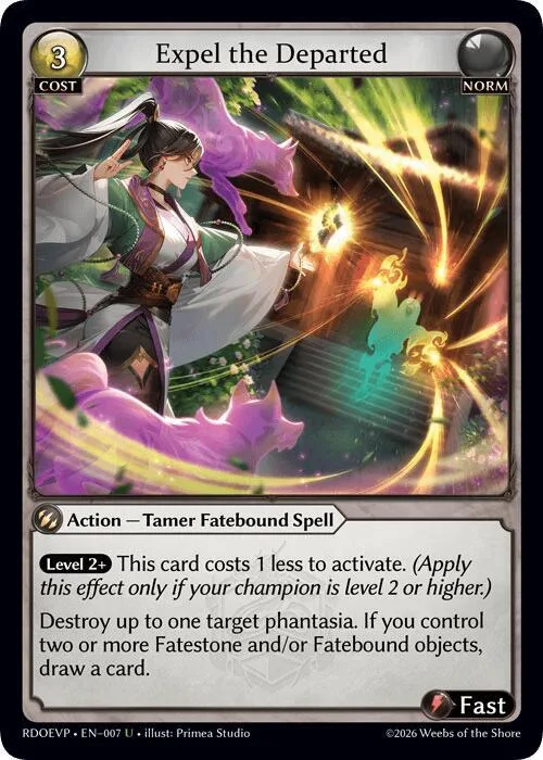 Expel the Departed #7 – Radiant Origins Event Pack