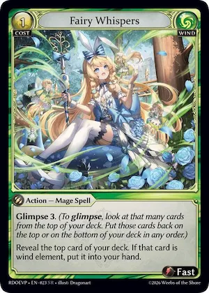 Fairy Whispers #23 – Radiant Origins Event Pack