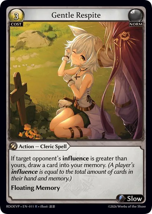 Gentle Respite #11 – Radiant Origins Event Pack