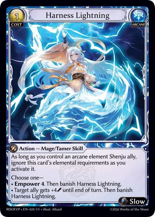 Harness Lightning #24 – Radiant Origins Event Pack