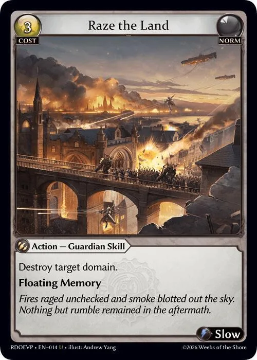 Raze the Land #14 – Radiant Origins Event Pack