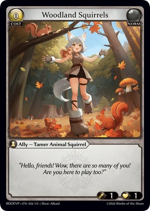 Woodland Squirrels #26 – Radiant Origins Event Pack