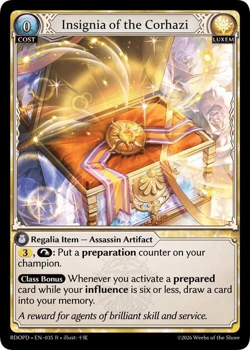 Insignia of the Corhazi #35 – Radiant Origins: Pantheon