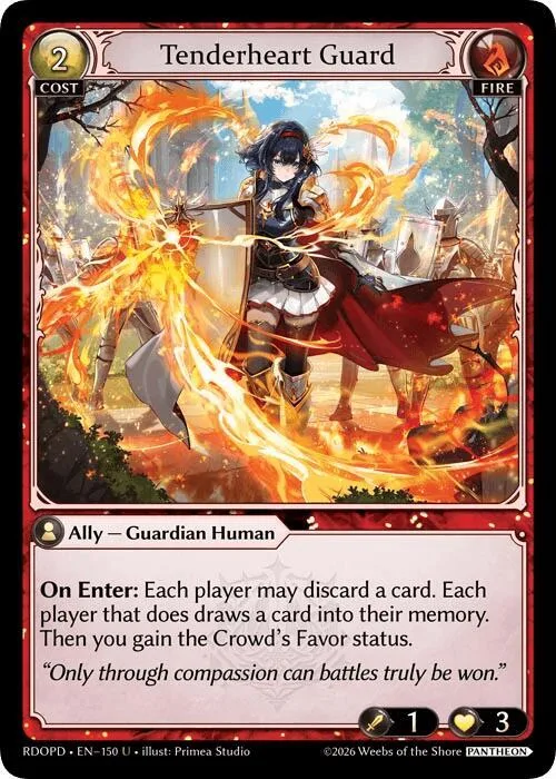 Tenderheart Guard #150 – Radiant Origins: Pantheon