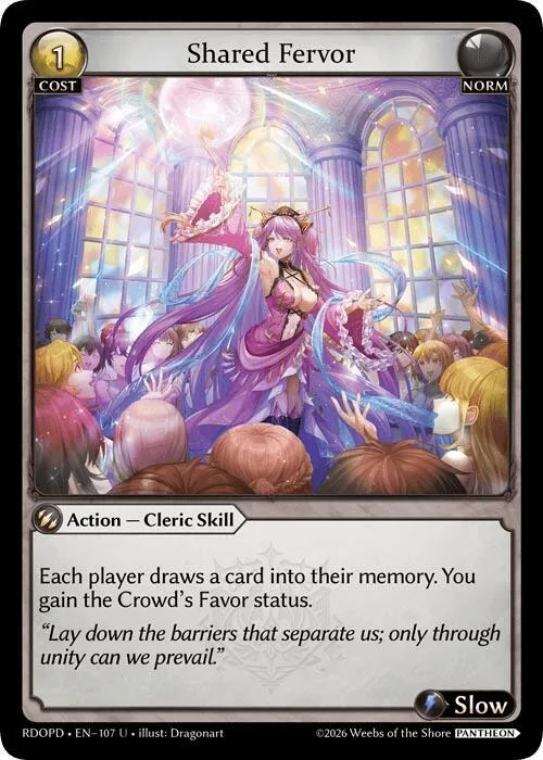 Shared Fervor #107 – Radiant Origins: Pantheon