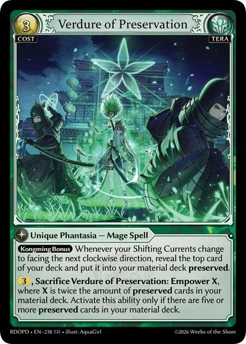 Verdure of Preservation #238 – Radiant Origins: Pantheon