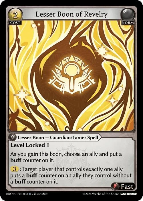 Lesser Boon of Revelry #38 – Radiant Origins: Pantheon