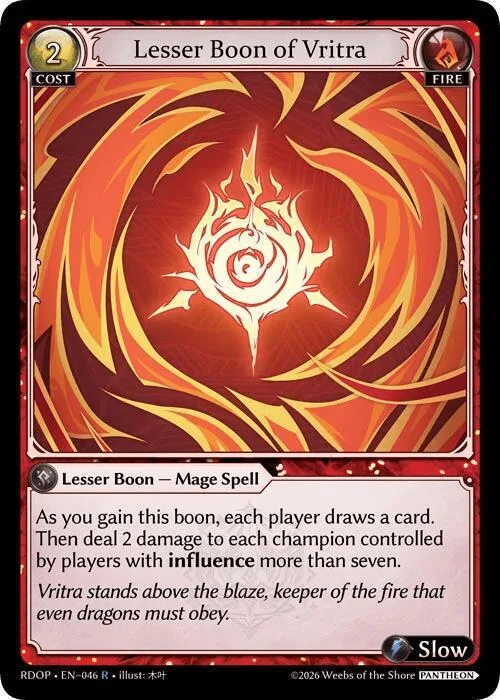 Lesser Boon of Vritra #46 – Radiant Origins: Pantheon