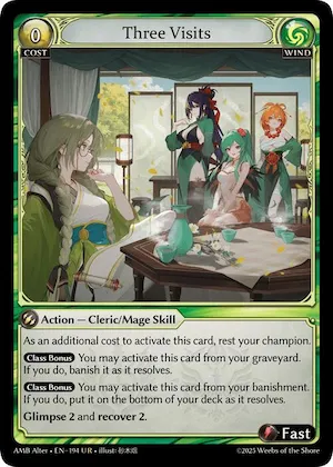Three Visits #194 – Mortal Ambition Alter Edition