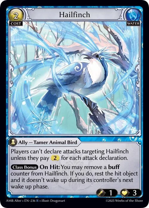 Hailfinch #236 – Mortal Ambition Alter Edition