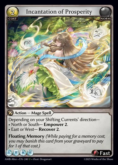 Incantation of Prosperity #240 – Mortal Ambition Alter Edition