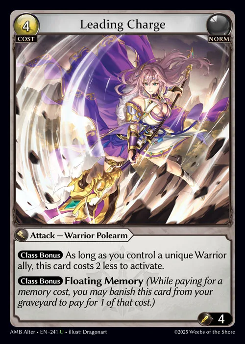 Leading Charge #241 – Mortal Ambition Alter Edition