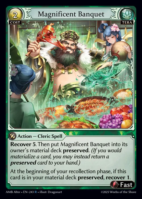 Magnificent Banquet #243 – Mortal Ambition Alter Edition
