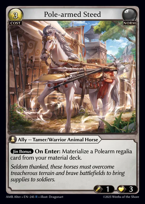 Pole-armed Steed #245 – Mortal Ambition Alter Edition