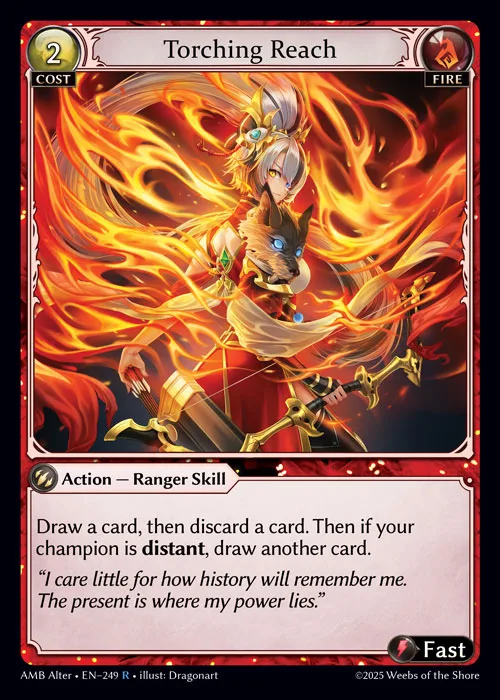 Torching Reach #249 – Mortal Ambition Alter Edition