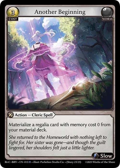 Another Beginning #13 – Merlin Re: Collection, Brilliant Vestige