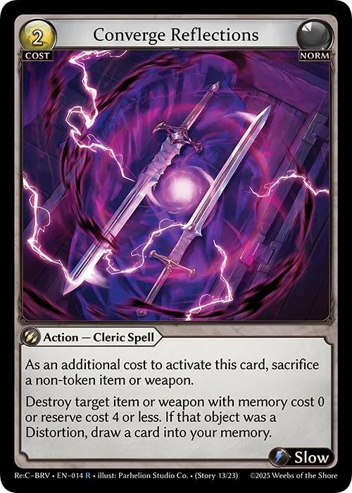 Converge Reflections #14 – Merlin Re: Collection, Brilliant Vestige
