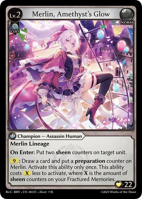 Merlin, Amethyst's Glow #3 – Merlin Re: Collection, Brilliant Vestige