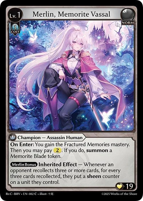 Merlin, Memorite Vassal #2 – Merlin Re: Collection, Brilliant Vestige