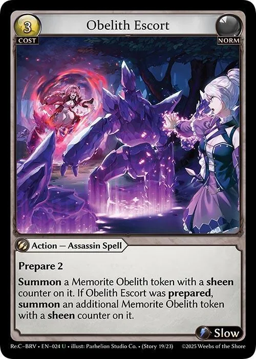 Obelith Escort #24 – Merlin Re: Collection, Brilliant Vestige
