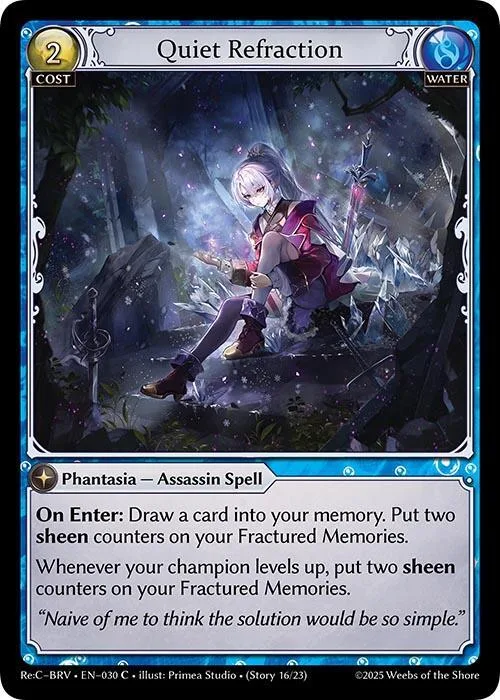 Quiet Refraction #30 – Merlin Re: Collection, Brilliant Vestige