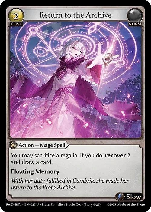 Return to the Archive #27 – Merlin Re: Collection, Brilliant Vestige