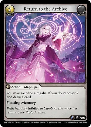 Return to the Archive #27 – Merlin Re: Collection, Brilliant Vestige