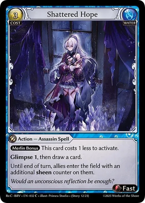 Shattered Hope #32 – Merlin Re: Collection, Brilliant Vestige