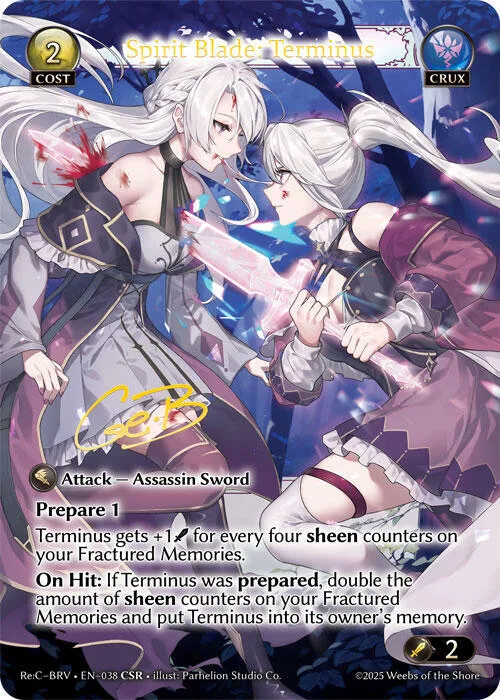 Spirit Blade: Terminus (CSR) #38 – Merlin Re: Collection, Brilliant Vestige