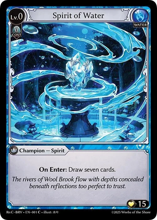Spirit of Water #1 – Merlin Re: Collection, Brilliant Vestige