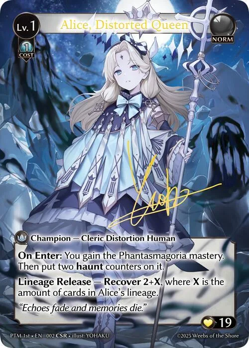 Alice, Distorted Queen (CSR) #2 – Phantom Monarchs