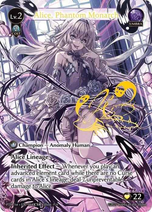Alice, Phantom Monarch (CSR) #4 – Phantom Monarchs